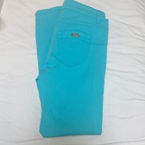Luisa Spagnoli Turquoise Skinny Jeans
